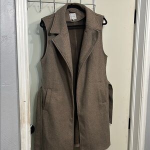 Sleeveless Brown Women's Vest